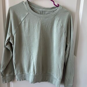 Athleta Sun-washed lightweight crew sweatshirt | Size Small